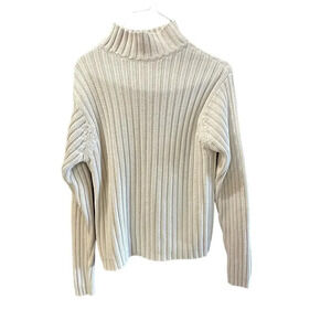GAP Heavy Rib Knit Classic Shade Pullover Sweater Size XS